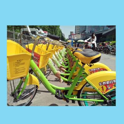 公共自行车驶进淄博城区，交400元押金可免费使用1月！